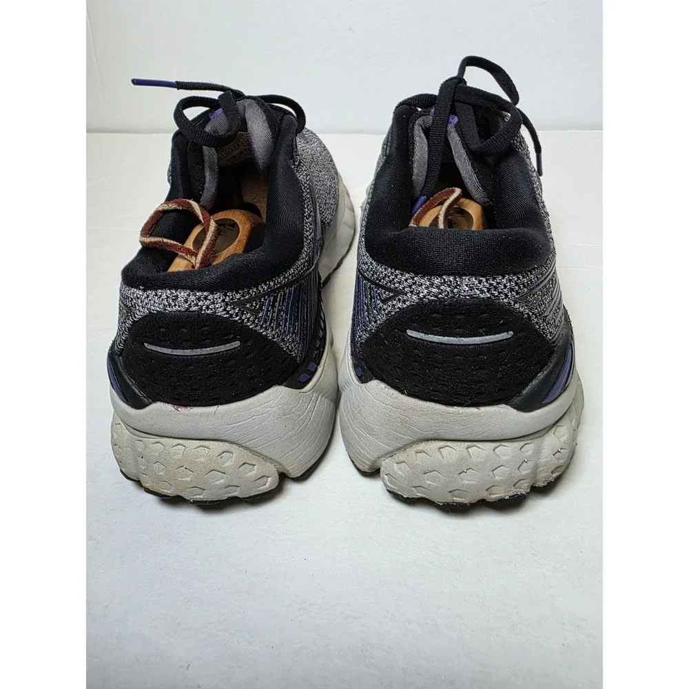 Brooks Adrenaline GTS Women's Running Shoes Gray Purple Athletic Sneakers US SB0